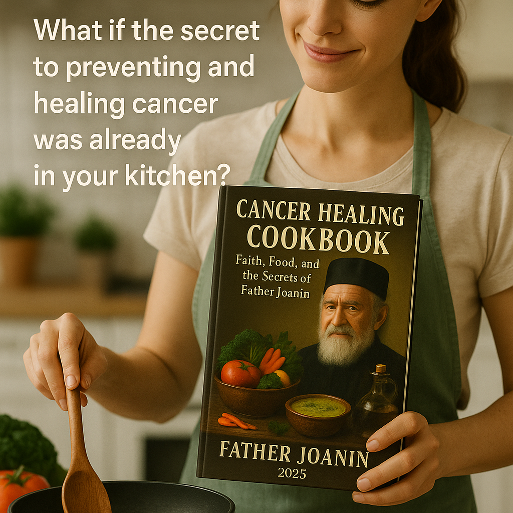 Cancer healing cookbook. Faith. Food and the Secrets of Father Joanin - LIMITED EDITION