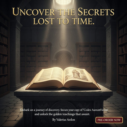 Codex Aureum Vaticanus  The Golden Teachings of the Divine  By Valerius Aedon