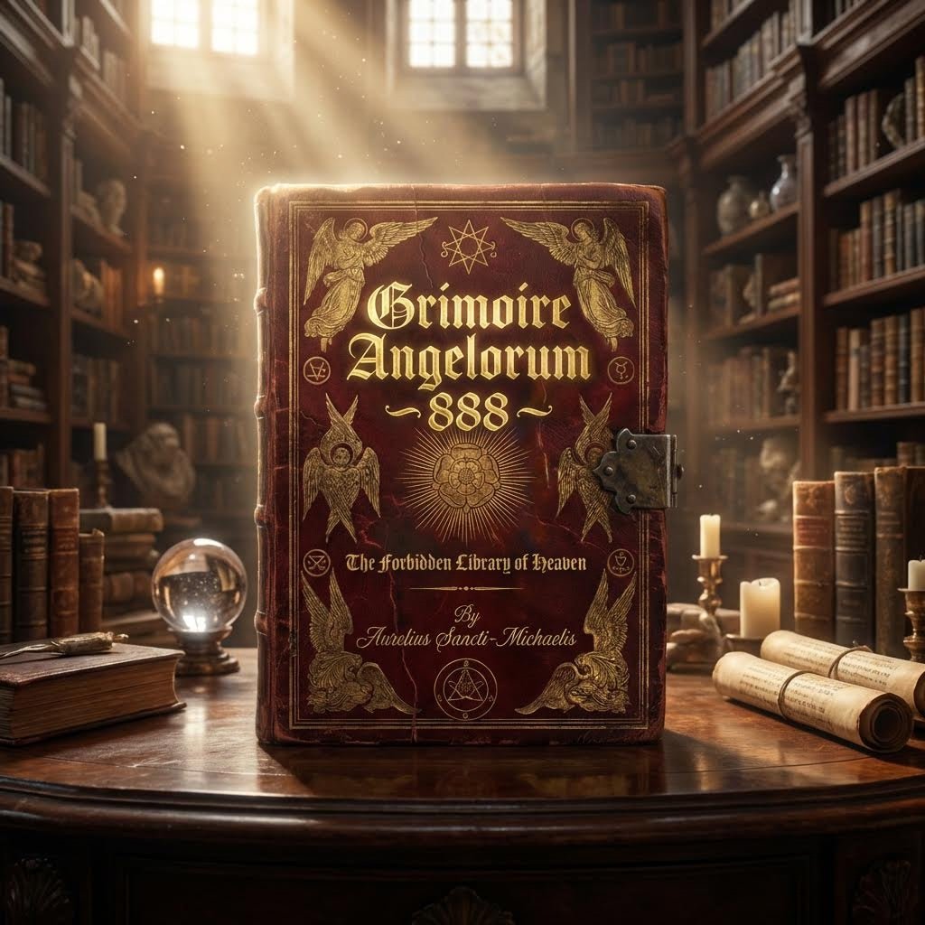 GRIMOIRE ANGELORUM 888 – The Forbidden Library of Heaven -  Limited Collector’s Edition