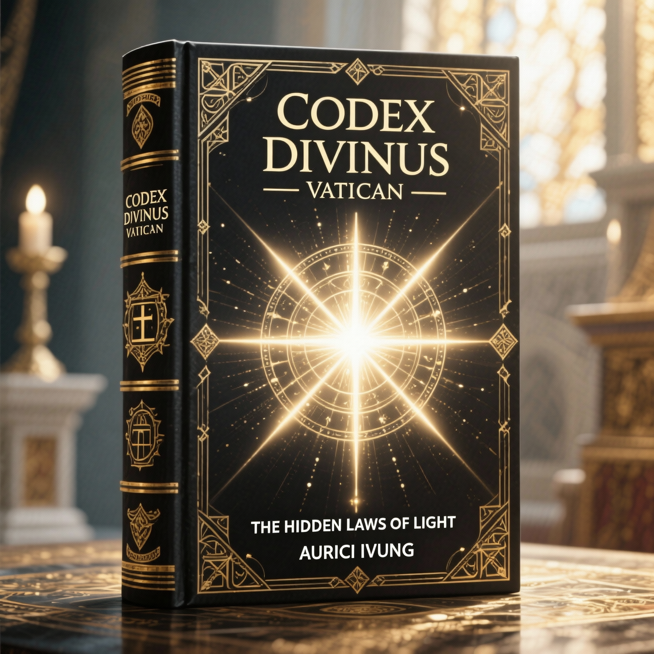 Codex Divinus Vatican The Hidden Laws of Light  By Aurici Ivung- 📜 Only 8 copies exist in the world.