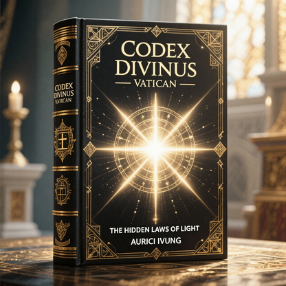 Codex Divinus Vatican The Hidden Laws of Light  By Aurici Ivung- 📜 Only 8 copies exist in the world.
