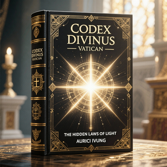 Codex Divinus Vatican The Hidden Laws of Light  By Aurici Ivung- 📜 Only 8 copies exist in the world.