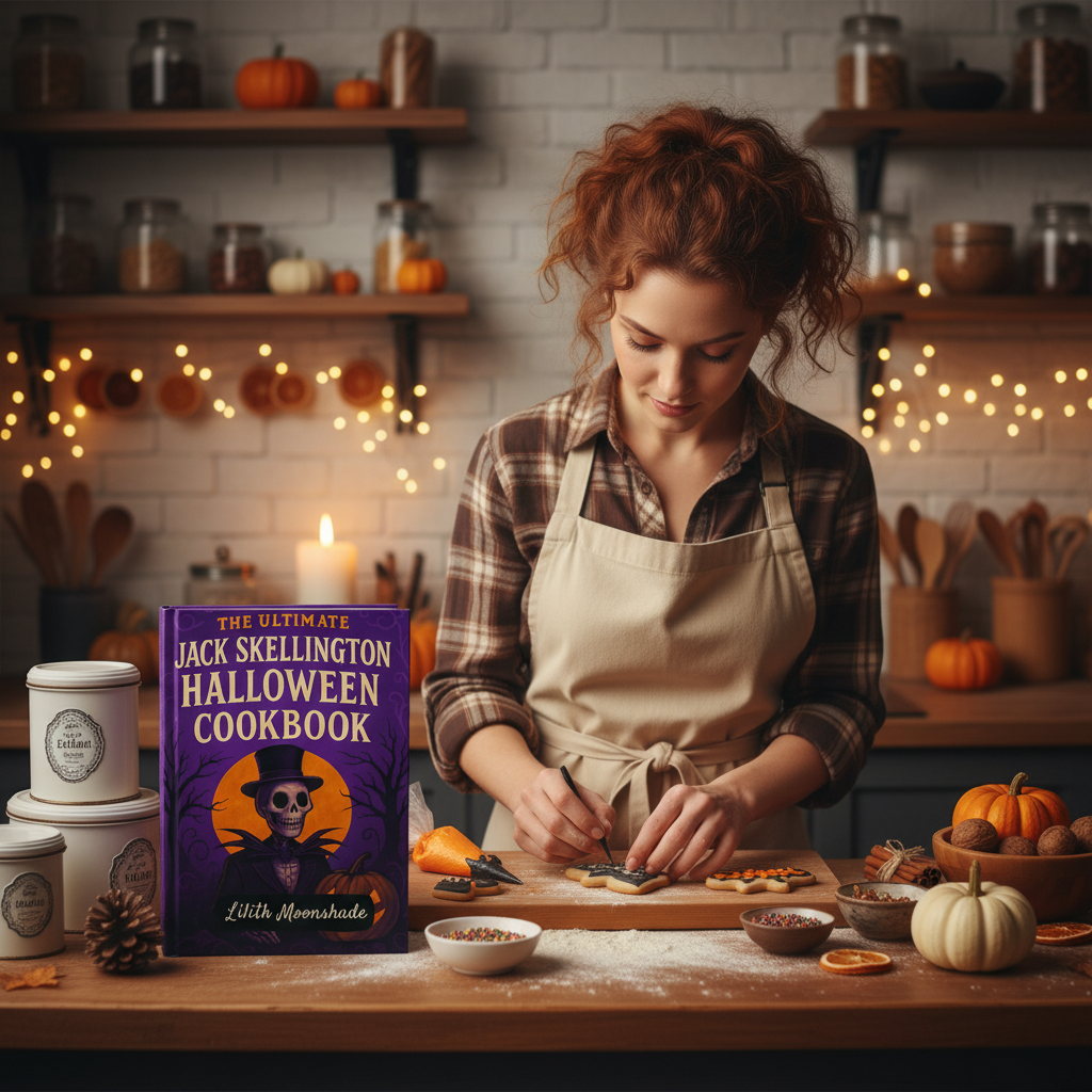 🎃 The Ultimate Jack Skellington Halloween Cookbook 🎃by Lilith Moonshade. COLLECTION LIMITED EDITION