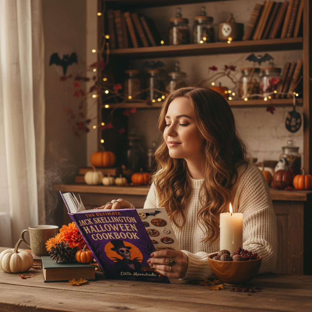 🎃 The Ultimate Jack Skellington Halloween Cookbook 🎃by Lilith Moonshade. COLLECTION LIMITED EDITION