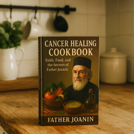 Cancer healing cookbook. Faith. Food and the Secrets of Father Joanin - LIMITED EDITION