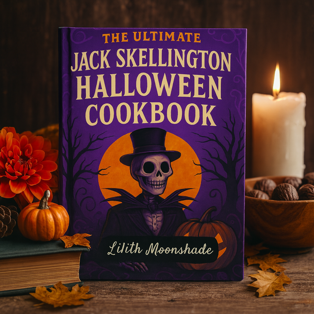 🎃 The Ultimate Jack Skellington Halloween Cookbook 🎃by Lilith Moonshade. COLLECTION LIMITED EDITION