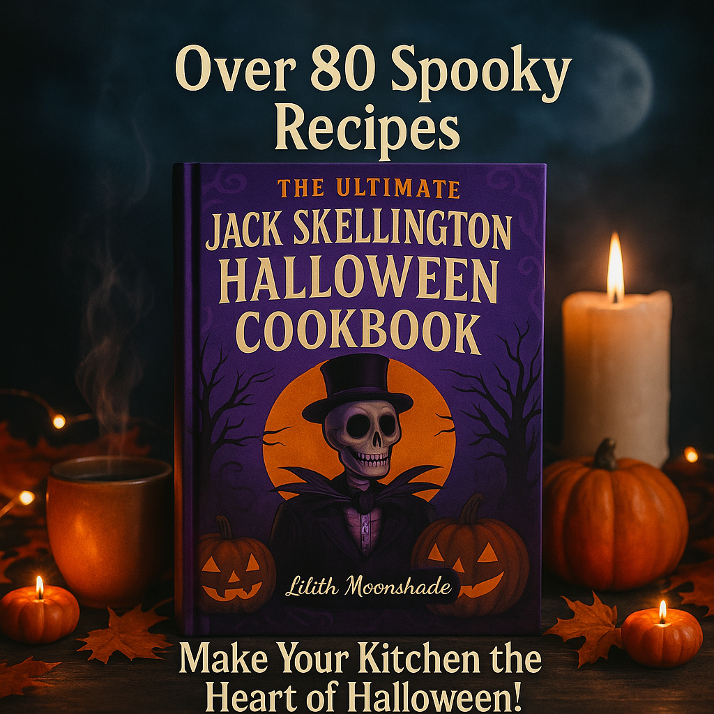🎃 The Ultimate Jack Skellington Halloween Cookbook 🎃by Lilith Moonshade. COLLECTION LIMITED EDITION