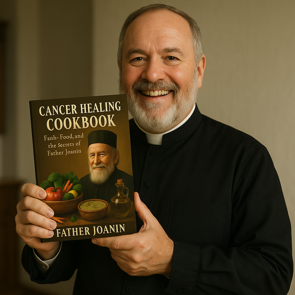 Cancer healing cookbook. Faith. Food and the Secrets of Father Joanin - LIMITED EDITION