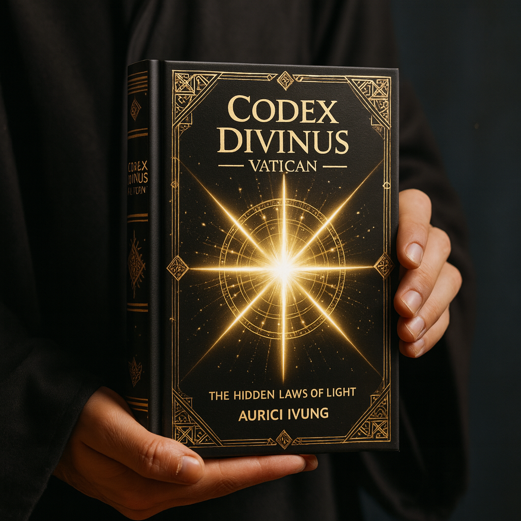 Codex Divinus Vatican The Hidden Laws of Light  By Aurici Ivung- 📜 Only 8 copies exist in the world.
