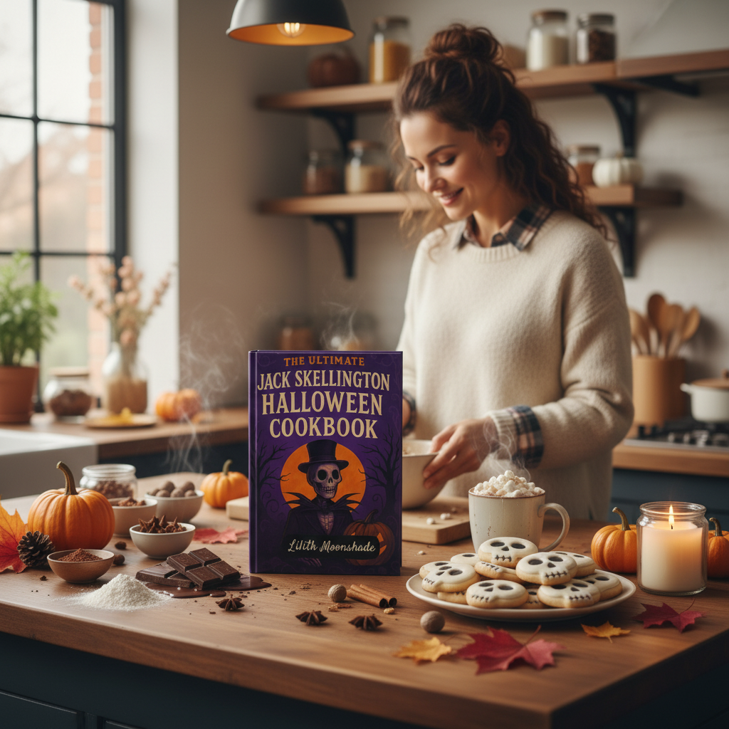 🎃 The Ultimate Jack Skellington Halloween Cookbook 🎃by Lilith Moonshade. COLLECTION LIMITED EDITION